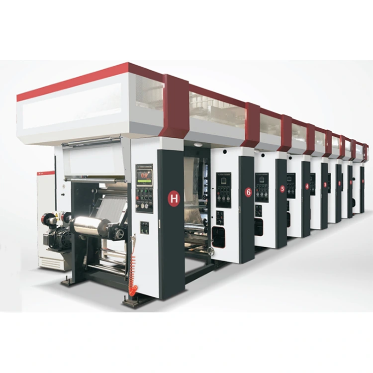 3-12 ສີຄອມພິວເຕີເຄື່ອງພິມ Rotogravure ອັດຕະໂນມັດສາມ Vector Motor