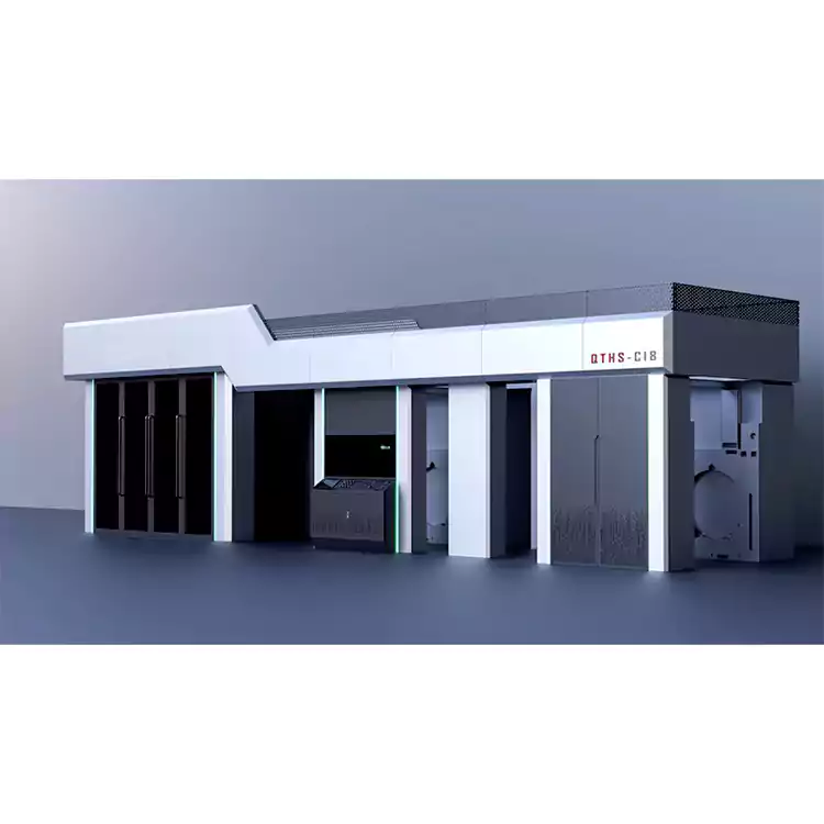 8 ສີ Full Servo-Drive Central Drum Flexo ເຄື່ອງພິມ