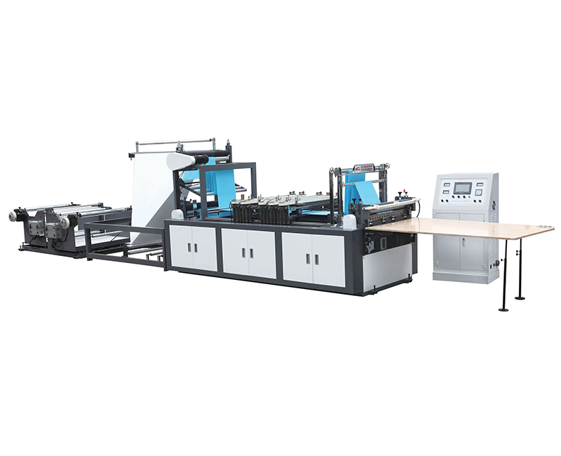 ກ່ອງເກັບຮັກສາຜ້າບໍ່ແສ່ວອັດຕະໂນມັດຢ່າງເຕັມສ່ວນການຜະນຶກແລະເຄື່ອງຕັດ